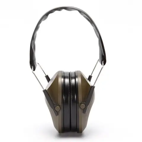 Tactical Shooting Earmuff Adjustable Foldable Anti Noise Snore Earplugs Soft Padded Noise Canceling Headset