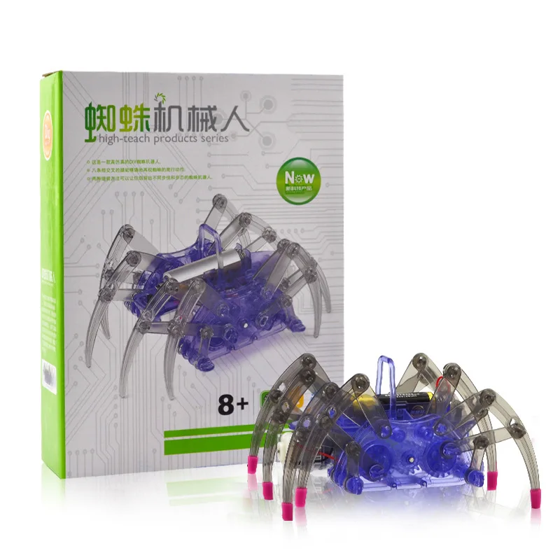 

Spider Robot Science Laboratory Toy Assembly Electric Crawling Building-block Toys Compatible with Legoinglys Christmas Gifts