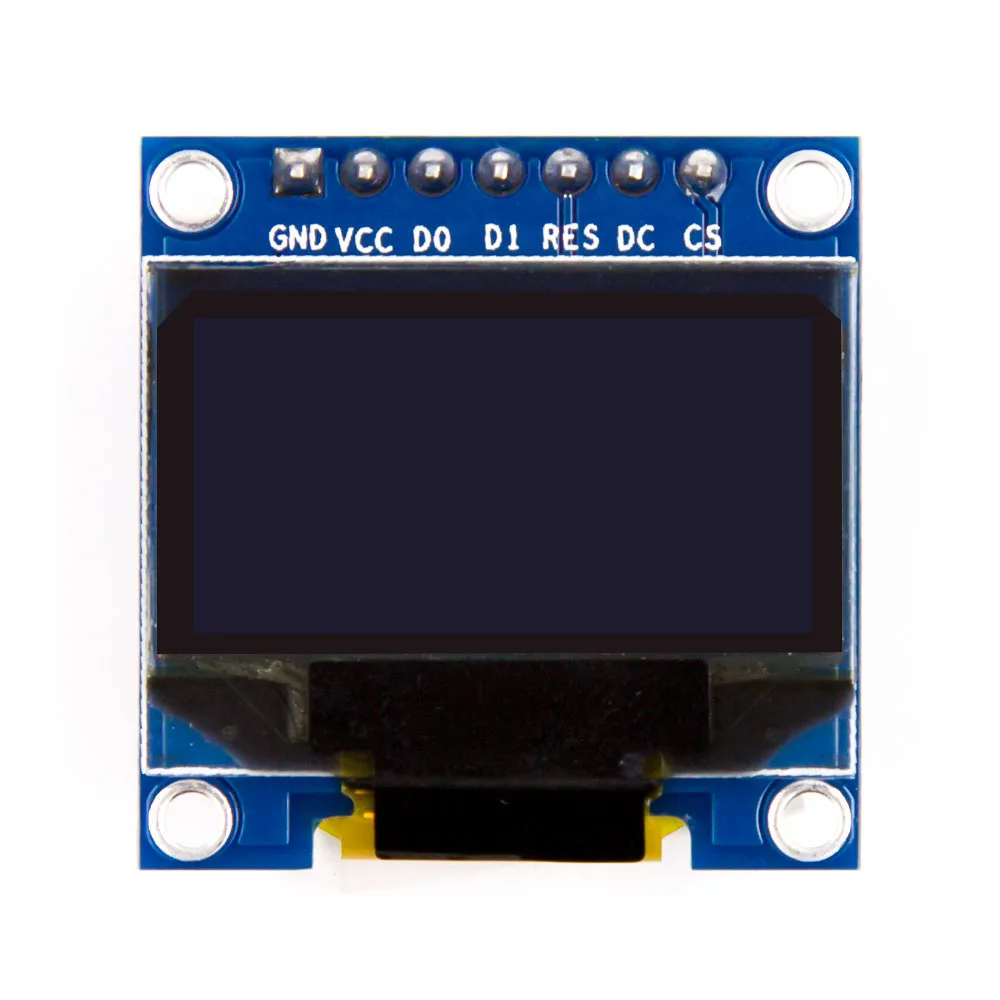 0,9" дюймовый igc IIC Серийный 128x64 O светодиодный lcd светодиодный модуль белого цвета для Arduino 51 Msp420 Stim32 SCR - Цвет: 0.96in 7pin GND VCC