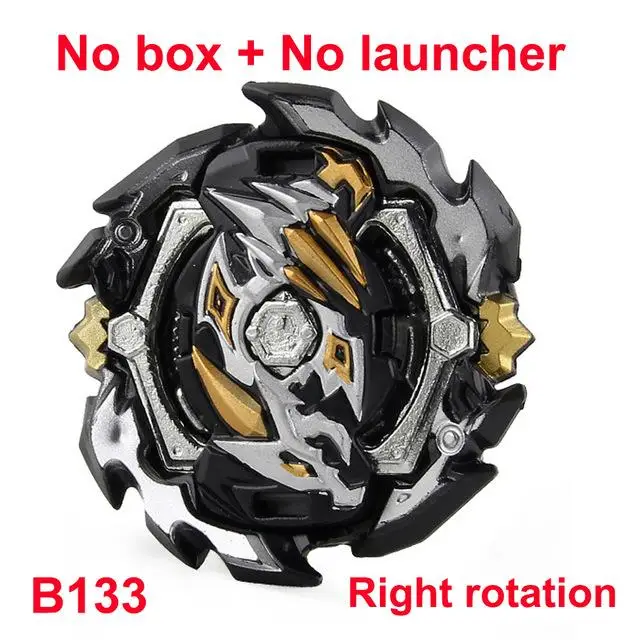 Последние Beyblade Burst оптом золото гироскоп Металл Fusion высокая производительность без пускового устройства Bayblade лезвия forChild'sgift - Цвет: b133no launcher
