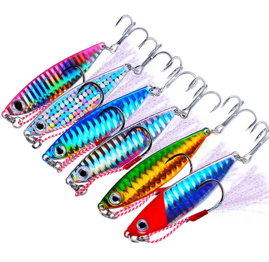 7g10g15gg30g金属鋳造ジグ海岸ドラッグキャストジギングスプーン亜鉛釣りルアー人工餌タックルlf045 釣りルアー Aliexpress