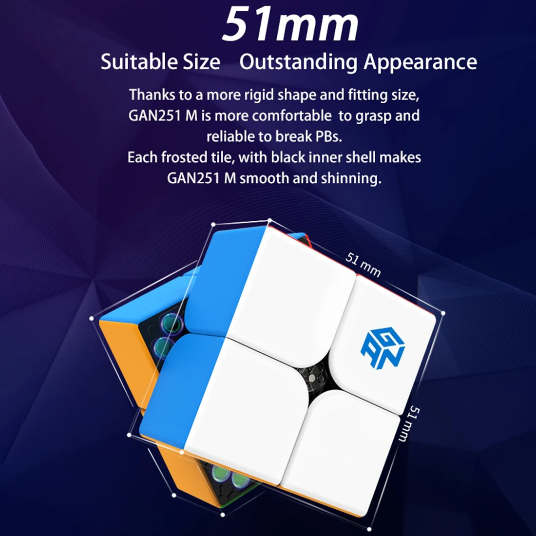 GAN 2x2 волшебный куб обучающая игрушка подарок для детей и взрослых