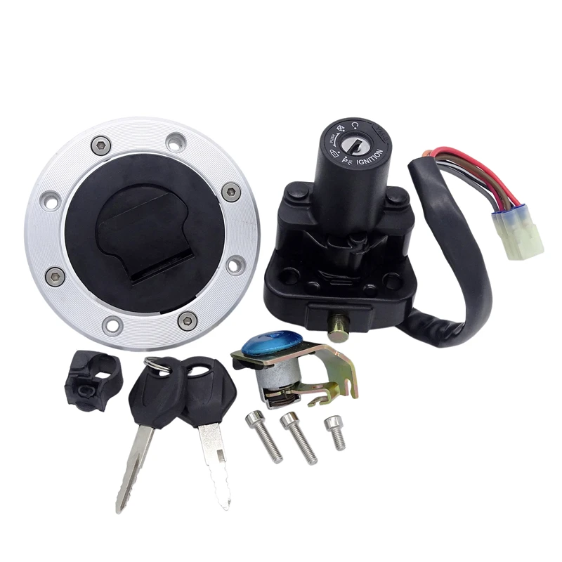 Motorrad Tankdeckel Set Für Suzuki GS500 - Zündschloss & Sitzschloss Inklusive