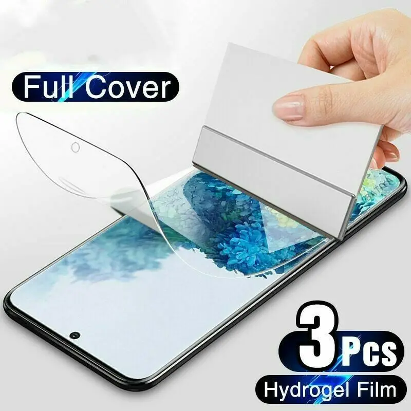 3pcs Hydrogel Film For Samsung Galaxy S10 S20 S9 S8 Plus Screen