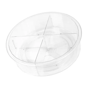 

1PC Kitchen Storage Rack Round 360 Storage Holder Seasoning Bottle Rack (White)