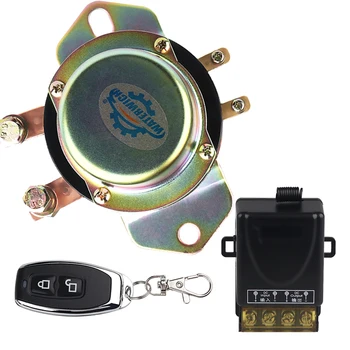 

10-15v 100A Remote Control Battery Disconnect Cut Off Electromagnetic Latching Relay Car Battery Isolator Switch 12v