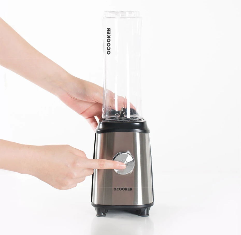 QCOOKER CD-BL01 фрукты овощи блендеры чашка Бытовая портативная электрическая соковыжималка 600 мл сок портативная соковыжималка