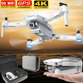

2020 NEW S162 Wide Angle Drone GPS 4K HD 1080P 5G Wifi FPV Foldable Quadcopter Dual Smart Positioning Return Helicopter Toy Gift