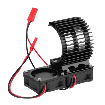 

Heat Sink with Side Cooling Fan for 1/10 RC Electric Car 540 550 Motor