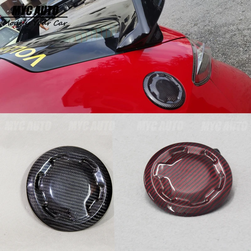 Красная крышка топливного бака из углеродного волокна для Honda Civic FN FK FN2 TYPE R 2006 2007