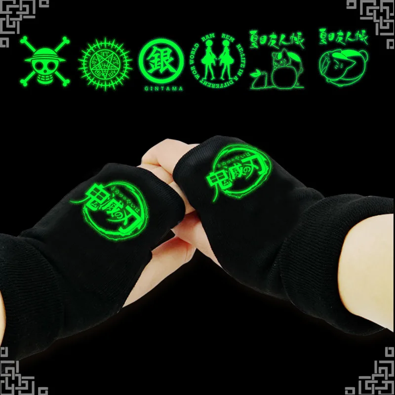 Grandmaster of Demonic Cultivation Gloves Lan Wangji Wei Wuxian Scarf Demon Slayer Tanjirou Nezuko Cartoon Anime Mouth Muffle