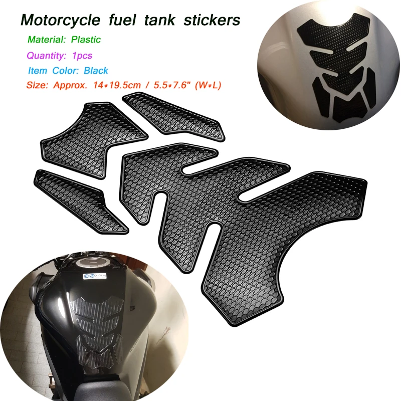 

14x19.5cm Motorcycle Fuel Tank Pad Protector System Universal for R3 CB400 CBR300 CBR500RX CBR1000RR CBR600