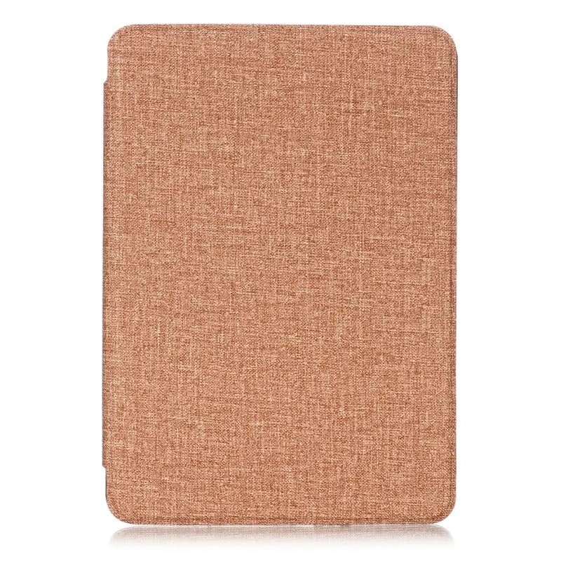 Защитный чехол-книжка с узором из ткани для смартфона Amazon Kindle Paperwhite() Аксессуары для чтения электронных книг 831D - Color: Brown