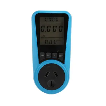

Digital Power Meter Energy Meter Plug-in Socket Electric Monitor Meter LCD Display Household Measuring Outlet Analyzer