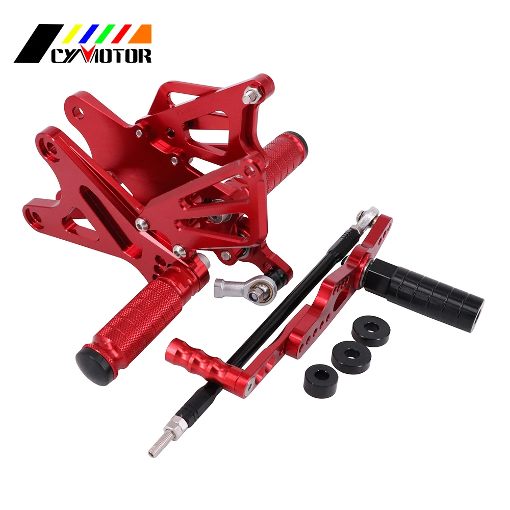 Мотоцикл с ЧПУ Регулируемые подножки для YAMAHA YZFR6 YZF-R6 YZF R6 2003 2004 2005 03 04 05