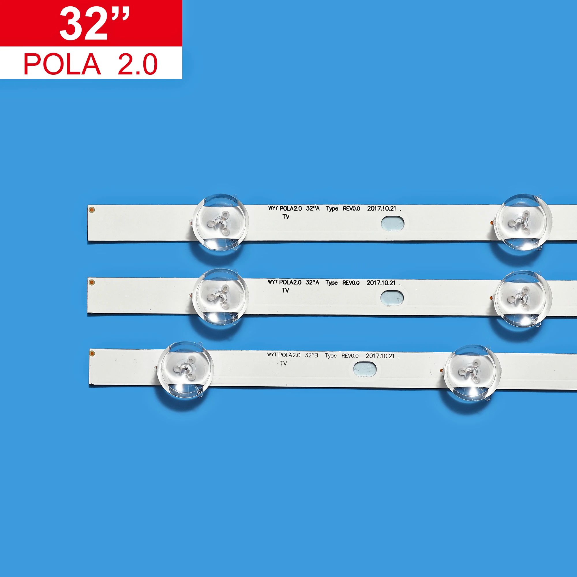 3PCS(2A + 1B) LED Ʈ Ʈ LIG TV POLA2.0 32 &HC320DXN-VSFP4-21XX 32LN5100 32LN545B 32LN5180 32LN5500 32LN570R 32LN570B