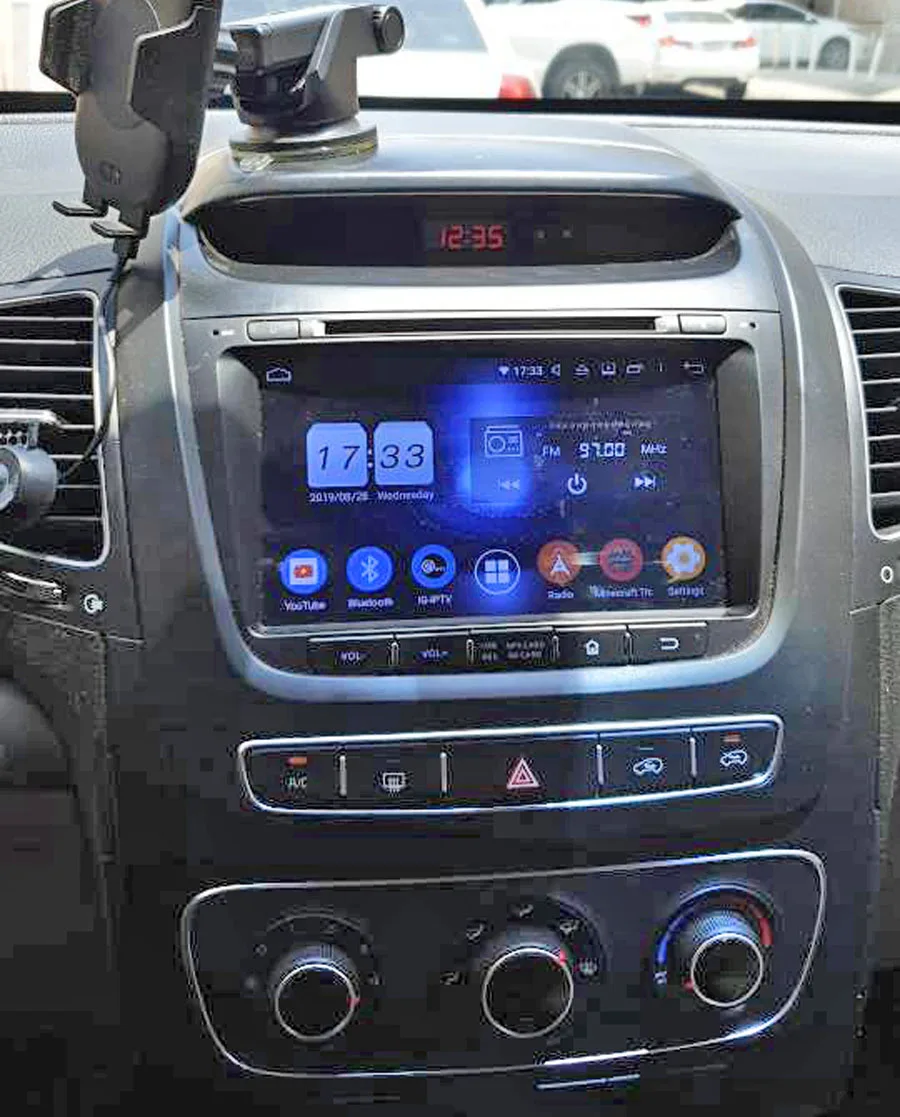 TDA7851 Android 9,0 для kia SORENTO 2013 Восьмиядерный 4 Гб ОЗУ 32 Гб Bluetooth Wifi 4G gps ГЛОНАСС карта Автомобильный dvd-плеер RDS радио