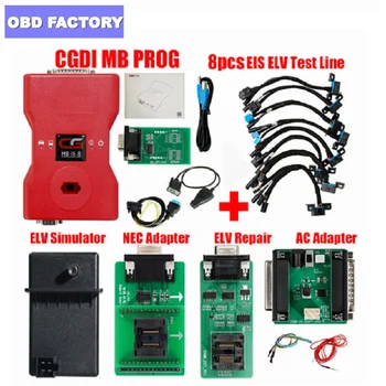 

2020 Original CGMB For Benz Support All Key Lost With ELV repair Adapter&MB ELV Simulator&AC Adapter&EIS ELV CGDI MB for Benz