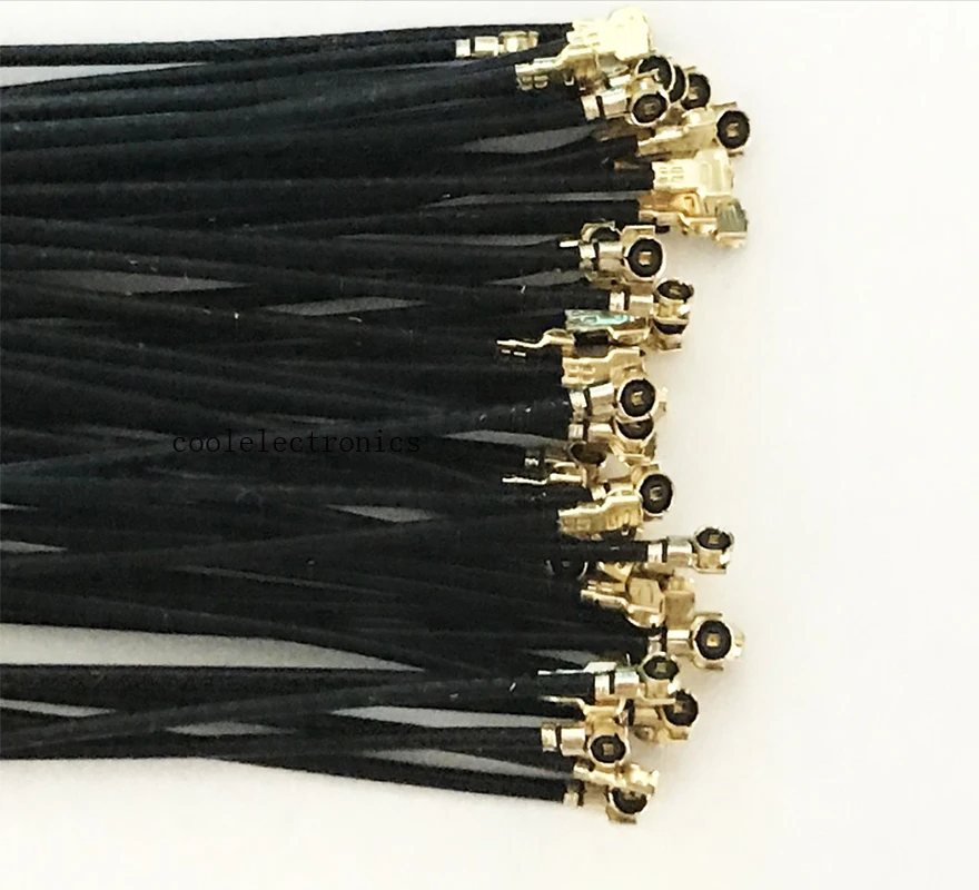 50 шт. 0 81 IPX U.fl IPEX MHF4 к Разъем RF Pigtail Coax кабель мм 10 см 15 20 см|Соединители| |