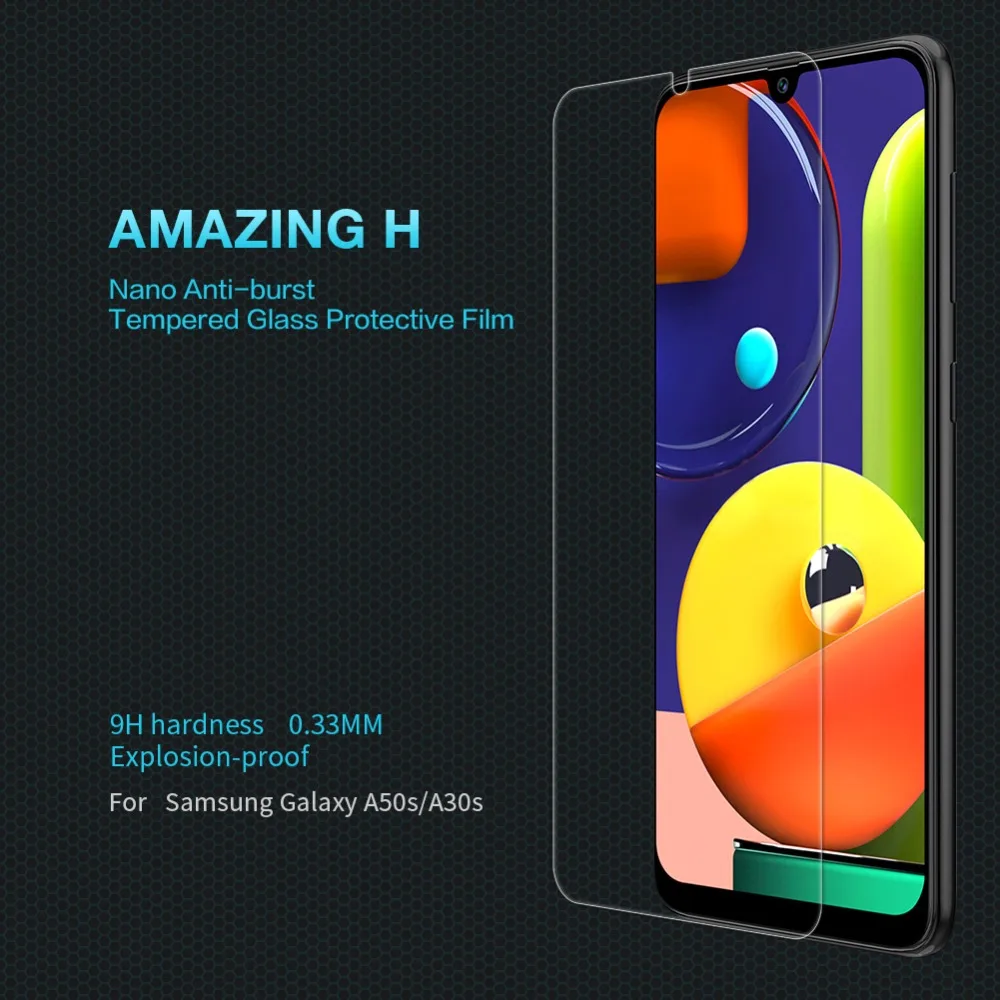 Для samsung Galaxy A50s/A30s стекло Nillkin Amazing H/H+ PRO Закаленное стекло протектор экрана для Samsumg Galaxy a50s/a30s крышка