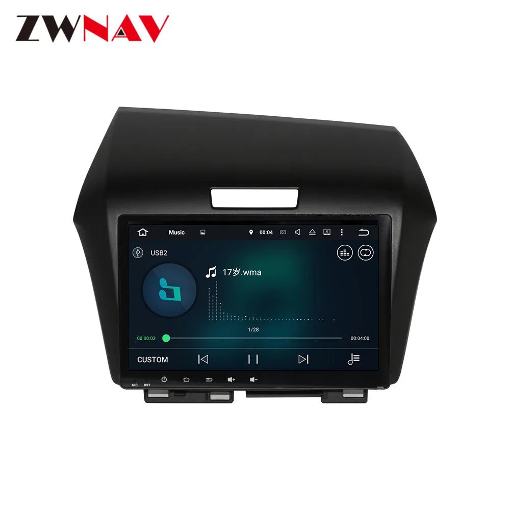 DSP Android 9,0 Автомобильный gps навигатор Автомобильный без DVD плеер для Honda jade 2013- автомобильное стерео радио Кассетный плеер рекордер головное устройство