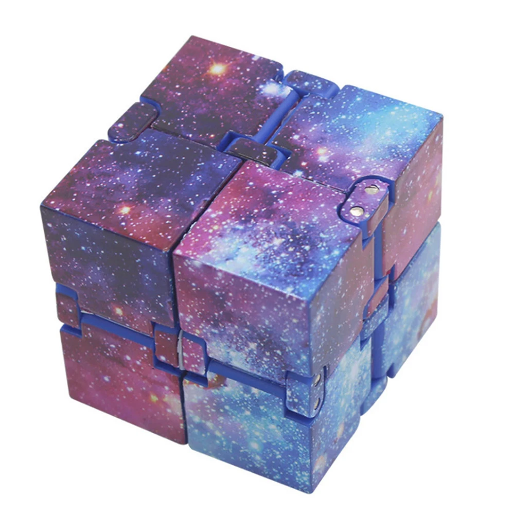 Кубик бесконечности мини игрушка Непоседа на палец EDC тревога снятие стресса