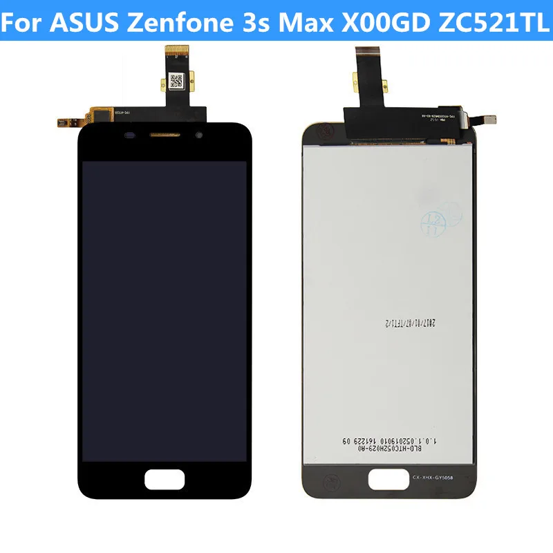 

For ASUS Zenfone 3S Max X00GD ZC521TL LCD Display Touch Screen Replacement Damaged LCD Display Touch Screen With/Without Frame