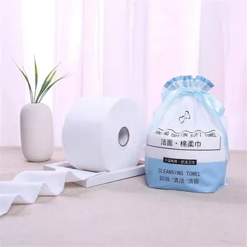 

Disposable Tissue Dry or Wet Wipe Tissue Sterilize Portable Paper Towel with Storage Bag Clean Hand Cleaning Tool 200g