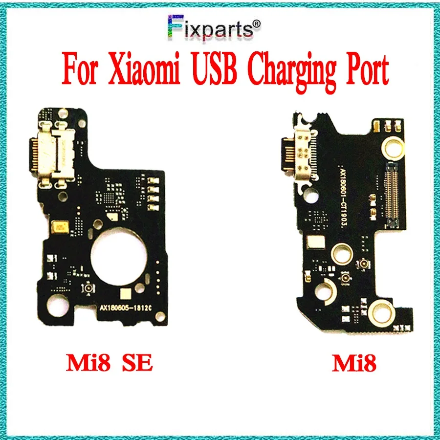 

New For Xiaomi Mi 8 mi8 USB Dock Charging Port Board Xiaomi Mi 8 SE Charging Port Flex Cable Module Board Replacement Parts