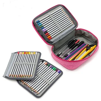 

Kawaii Cartridges School Pencil Case 72 Holes Penal for Girls Boys Pen Bag School Supplies Kit Box Large Pencilcase Stationery