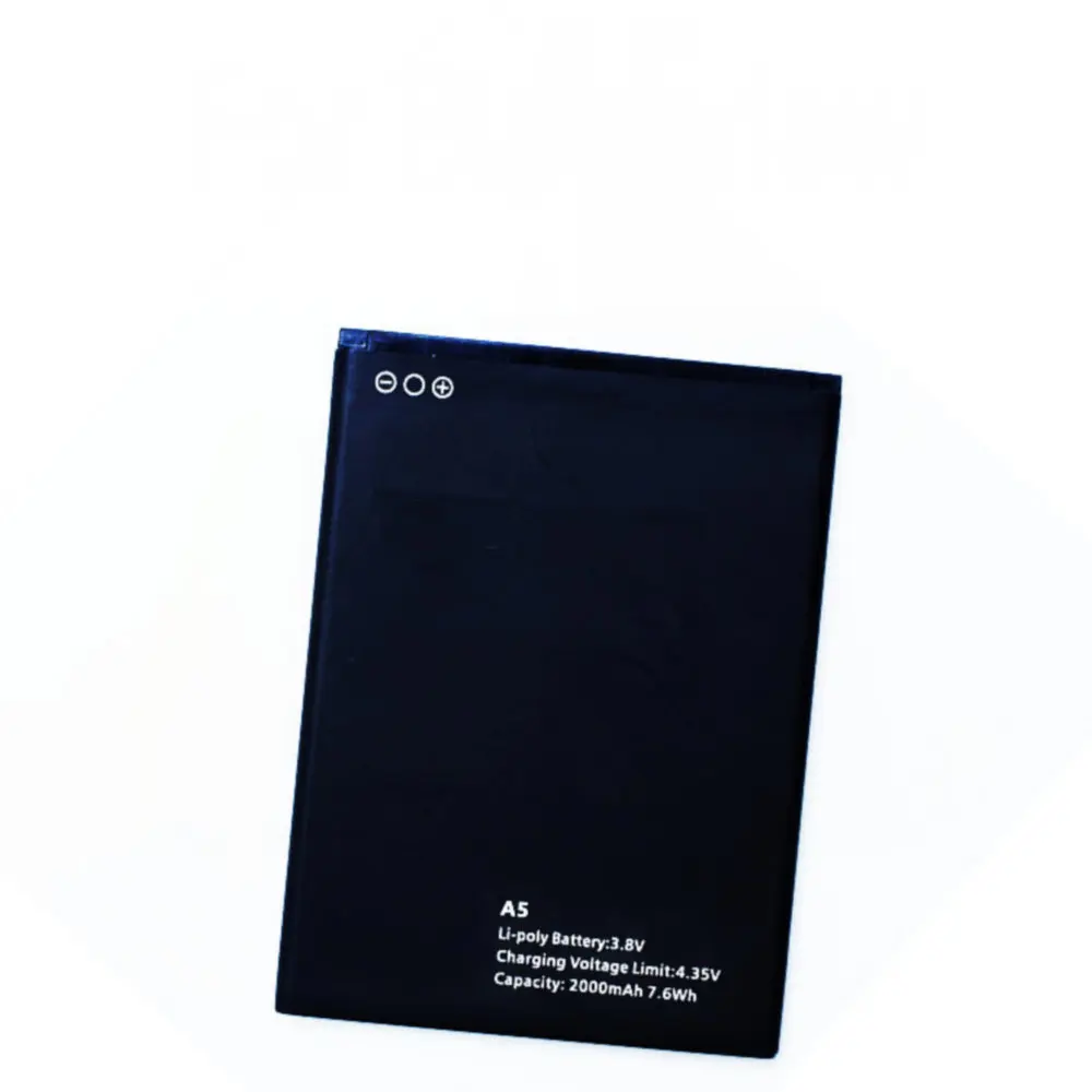 Original size replacement battery 2000mah 7.6wh 3.7v/3.8v for Blackview A5 batteries | Мобильные телефоны и аксессуары