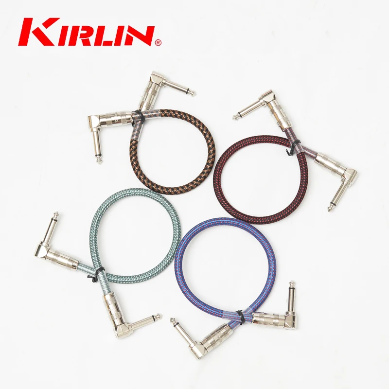 4 шт./лот Kirlin IWB 203B 0 3 м соединительный кабель/кабель для гитары с эффектами/кабель