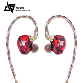 

AUGLAMOUR RT-3 1DD+2BA Knowles Hybrid Technology HIFI Monitor In Ear Earphones with Detachable cable