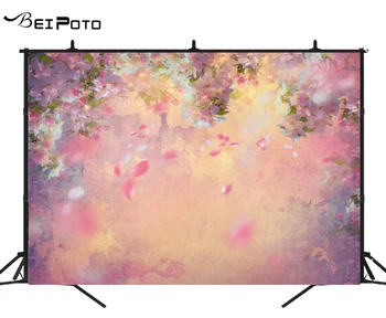 

BEIPOTO Pink flower backdrop for photo studio photography background newborn baby shower party decoration dessert table