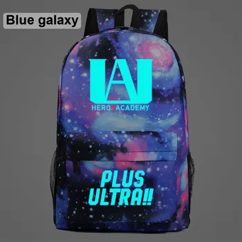 

AL3007 Luminous Anime Anime Deku My Hero Academia Boy Girl School bag Teenagers Student Schoolbags Women Packsack Men Backpack