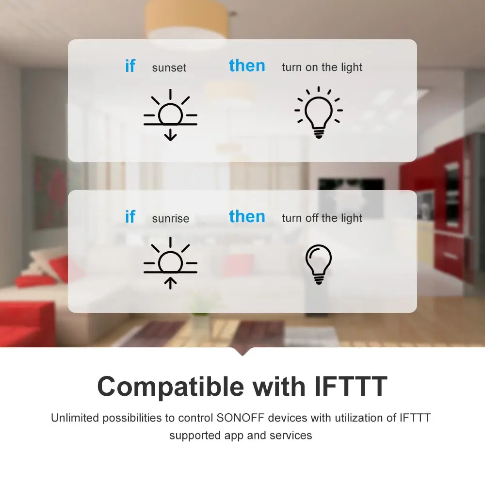 Оптовая продажа 3 шт SONOFF TH16 Wifi Smart Switch мониторинг температуры и влажности