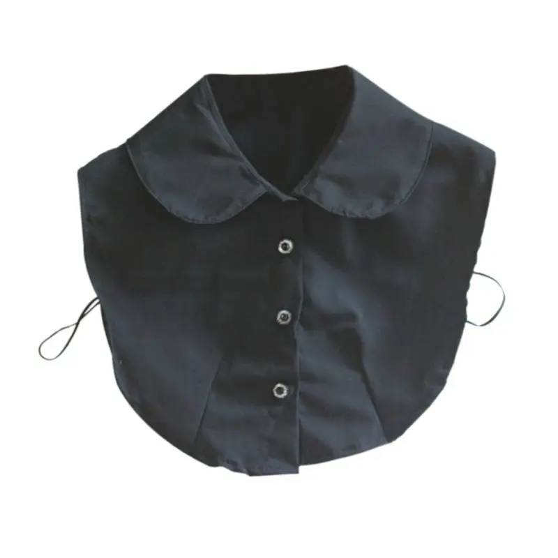 Shirt Fake Collar Tie Vintage Detachable Collar False Collar Lapel Blouse Top For Women Clothes Accessories