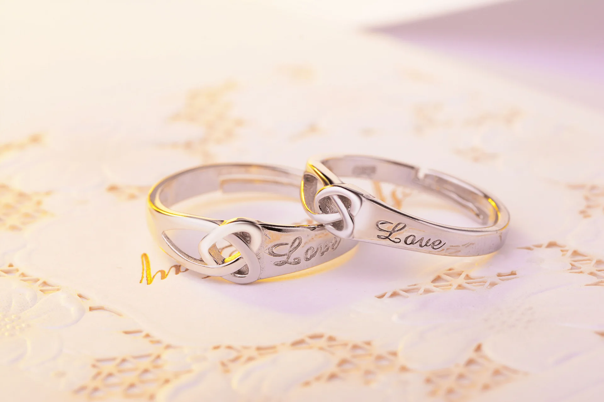 1 шт. кольца для влюбленных для мужчин и женщин вечерние сувениры подарок на браслет подружки Святого Валентина подарки на свадьбу сувенир Вечерние