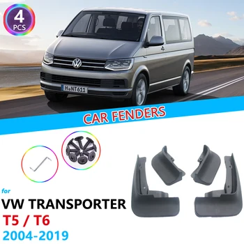 

Fenders for Volkswagen VW Transporter T5 T6 Caravelle Multivan 2004~2019 Guard Splash Flaps Mudflaps Mudguards Car Accessories