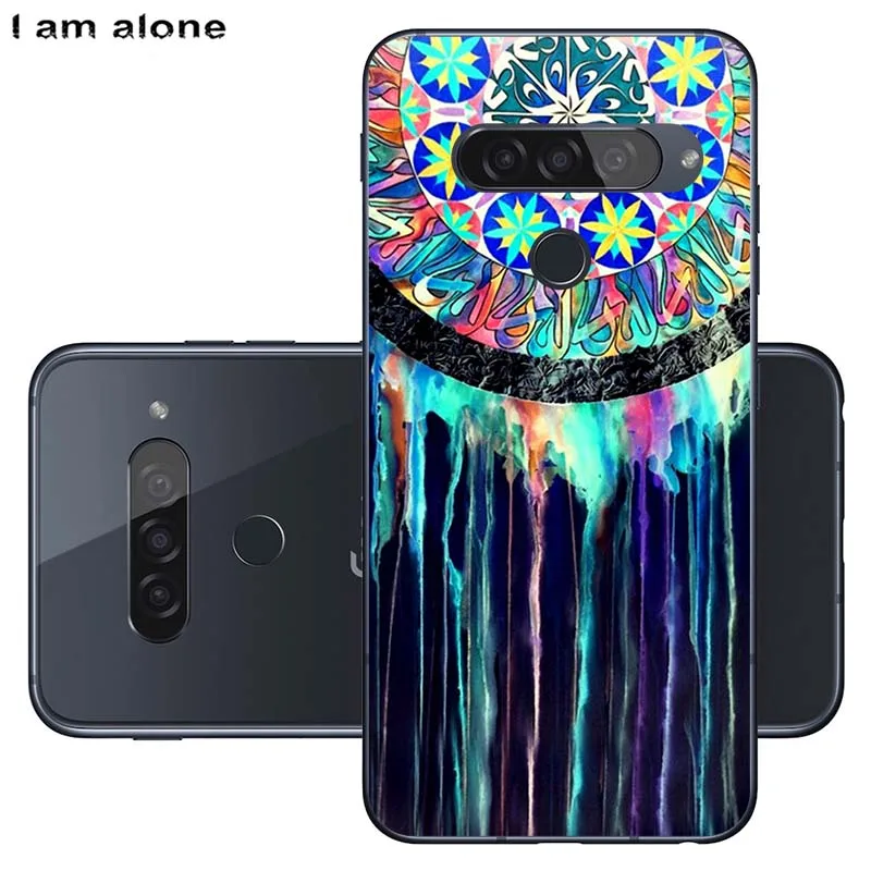 Solf TPU W42 Чехлы для телефонов LG G8s ThinQ 6,2 дюймов мягкие сумки из ТПУ мобильный мультфильм печатных для LG G8s ThinQ крышка - Цвет: Solf TPU W42