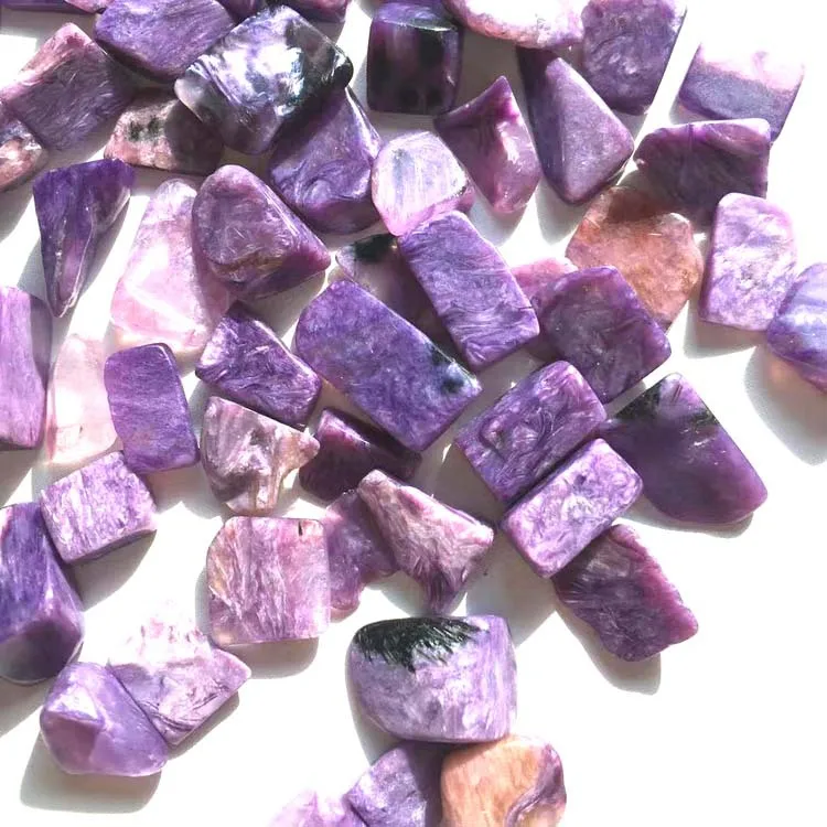 Charoite Natural Irregular Natural genuino druzy gema púrpura curación StoneFor la fabricación de la joyería DIY