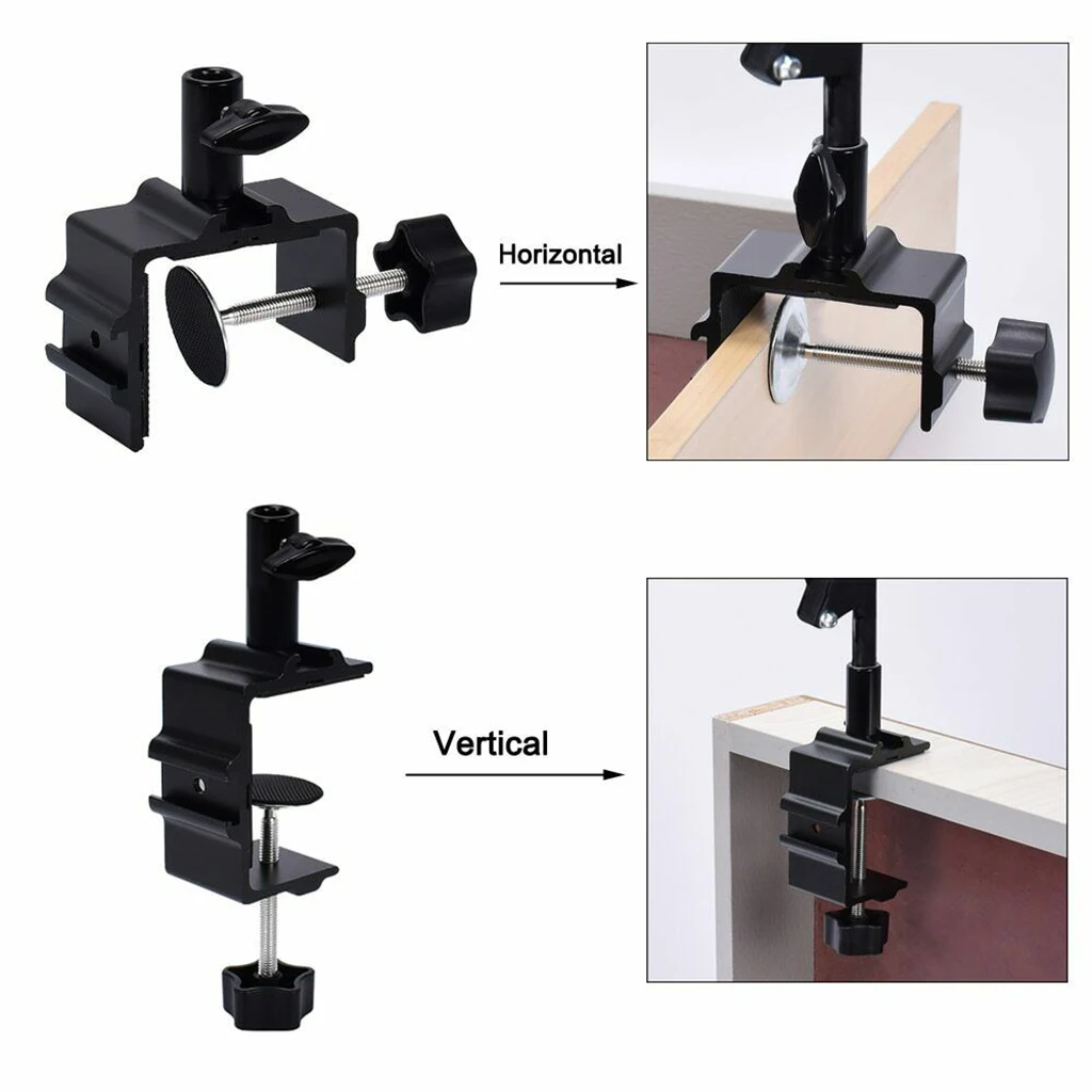 5X Clamp-on Magnifying Glass Lamp USB LED Lamp Magnifier with 3 Modes Dimmable