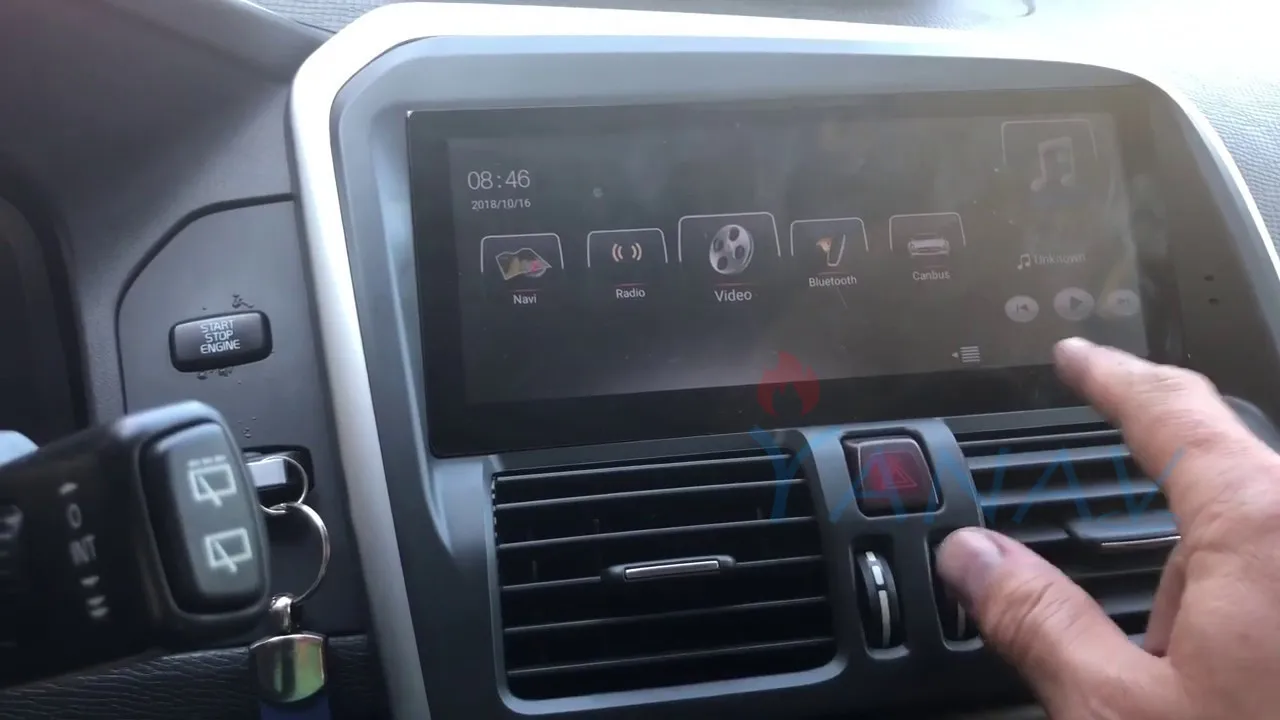 Автомагнитола с GPS навигацией для Volvo XC60 2009 2017 автомагнитола правой рукой