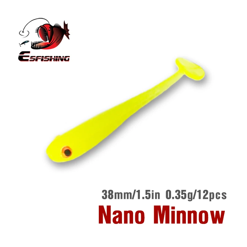 KESFISHING Приманка Minnow Nano 38 мм 12 шт. ИСОГД Artificiais воблер приманка для ловли форели|fishing