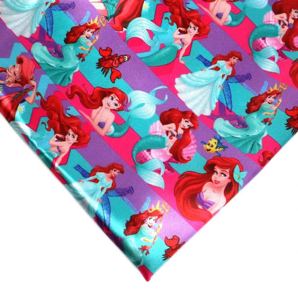

David accessories Animal 50*140cm Satin Fabric Patchwork For Flag Tablecloth DIY Clothes Making Home Cushion Cover,c10117