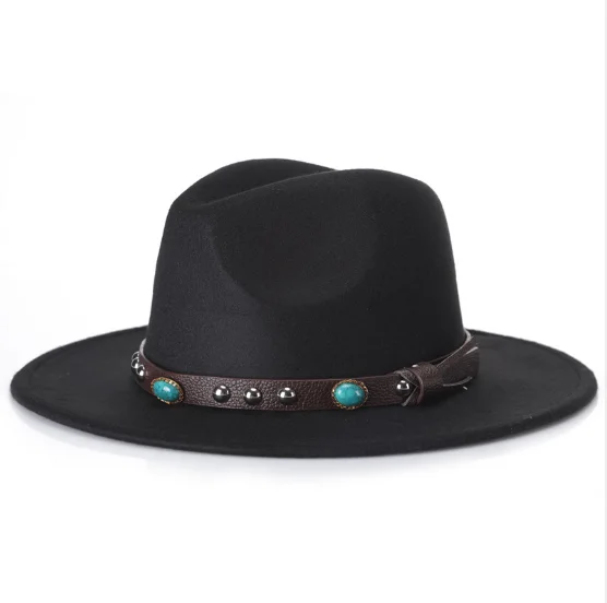 Осень/зима искусственный мех fedoras для женщин и мужчин Топ Джаз шапки Европейский доллар шляпа котелок