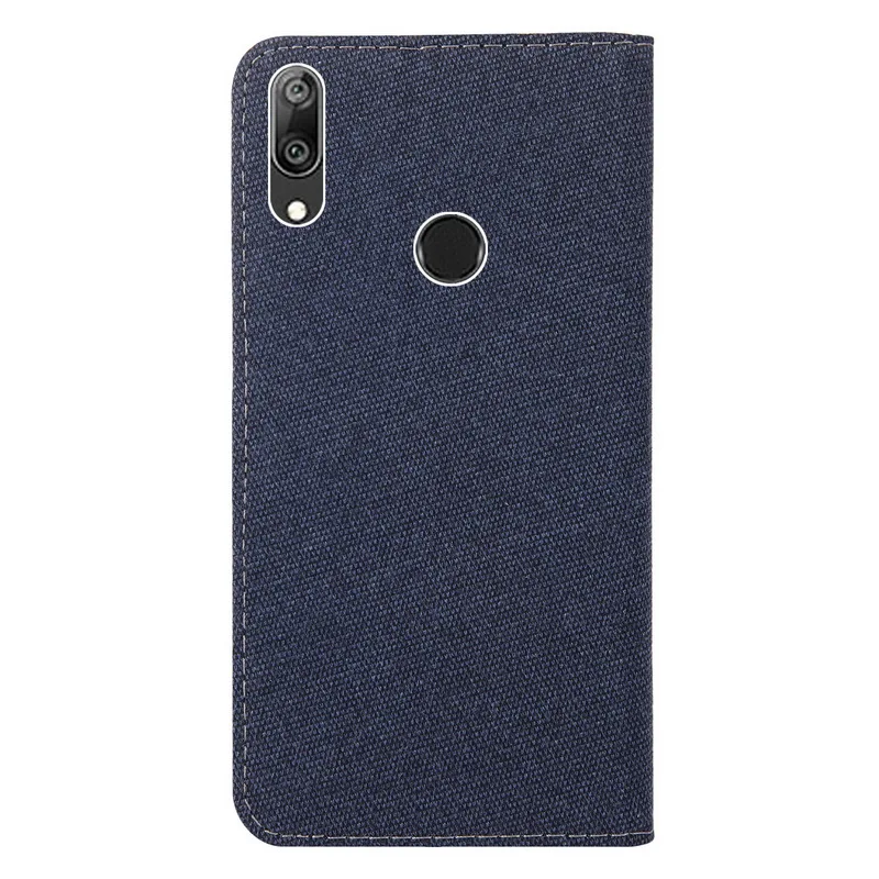 6,2" чехол для huawei Y7 чехол с откидной крышкой на магните роскошный чехол из искусственной кожи мягкий тпу чехол для huawei Y7 чехол DUB-LX1 Capa