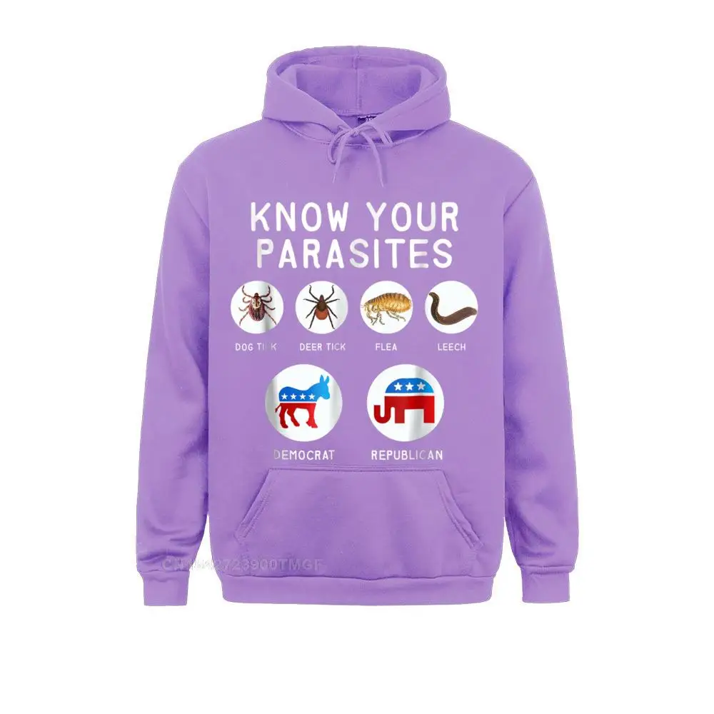 Libertarian T Shirt - Know Your Parasites__19623 Hoodies Plain Hip hop Long Sleeve Men's Sweatshirts comfortable Hoods Libertarian T Shirt - Know Your Parasites__19623purple