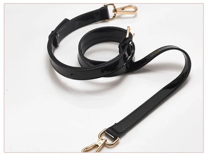 BAMADER брендовая Высококачественная кожаная сумка с ремешком черного цвета 110-130 см роскошный регулируемый модный плечевой ремень сумка аксессуары