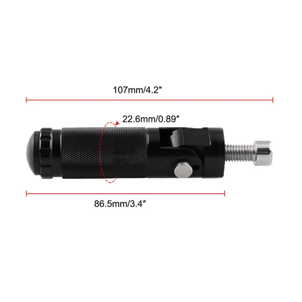 Motorcycle Footpegs CNC Aluminum Motor Bike Universal Folding Footrests Foot Pegs Premium Rear Foot Pedals Frepose Pieds Moto motorcycle footrests motorcycle foot pedals